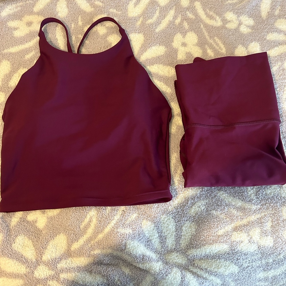 Two piece legging’s set